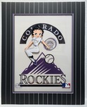 Sports Memorabilia & Collectibles Sports Memorabilia & Collectibles Rockies Inaugural Season - Betty Boop 